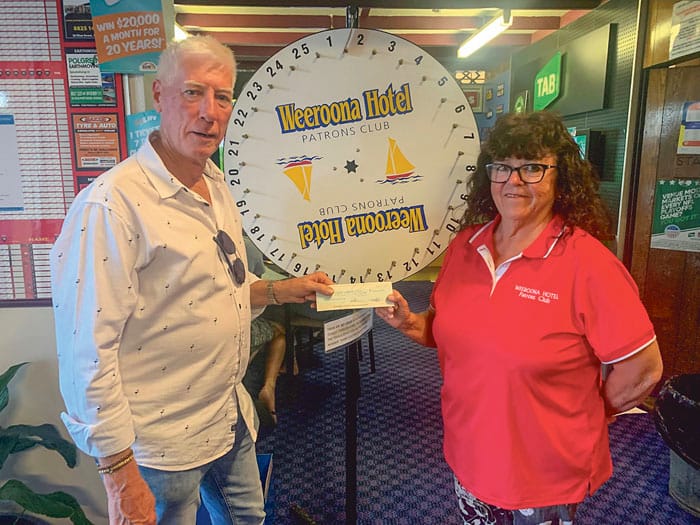 Weeroona patrons donations