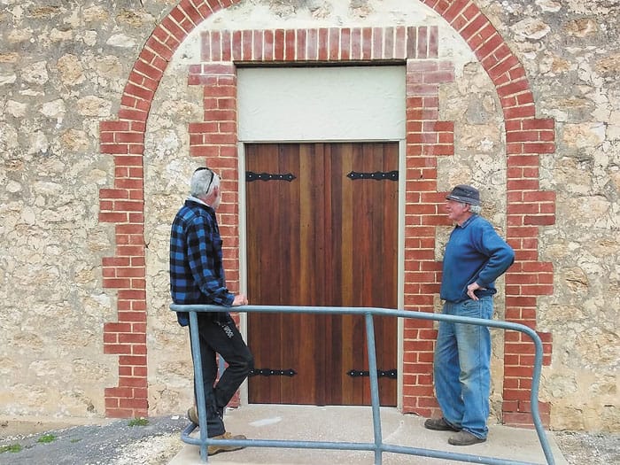 New door for historical 1928 Minlaton building