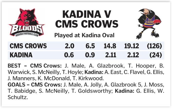 YPFL: Shorthanded Bloods bleed goals