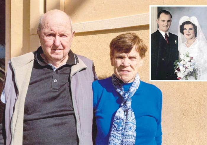 Platinum party for Collins couple