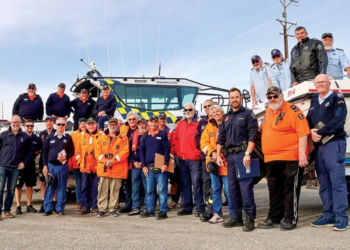 Lost at sea without volunteers