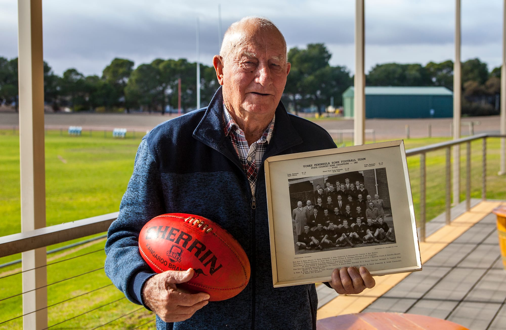 Port Broughton's Bruce Hewett - a country football champion