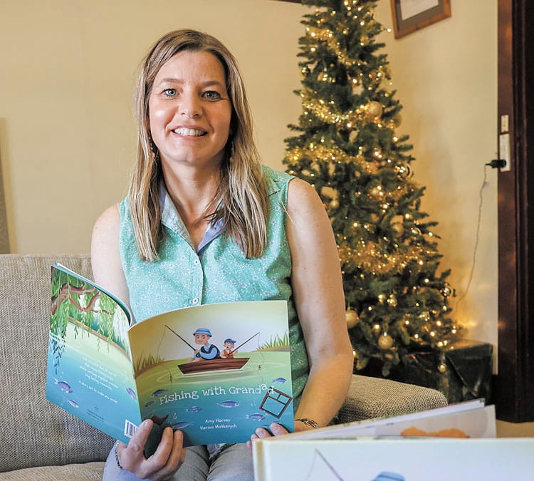 Local author casts off with fishing tale