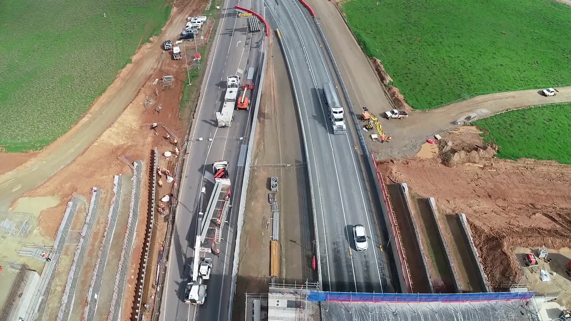 Port Wakefield overpass and duplication is 60% complete