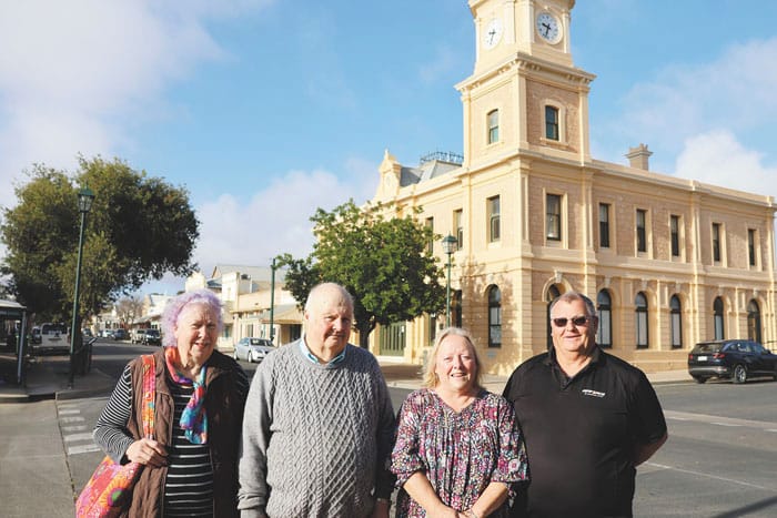 Moonta Town Hall moving up