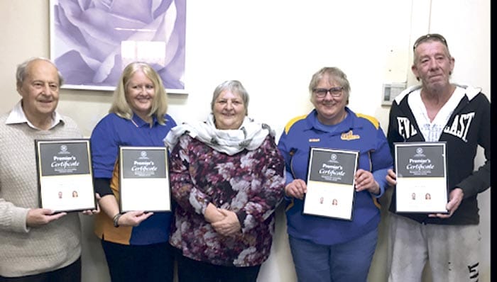 Premier’s award for radio volunteers