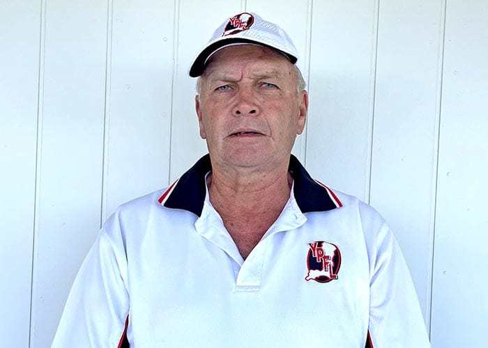 John Millard a footy umpire for 30 years