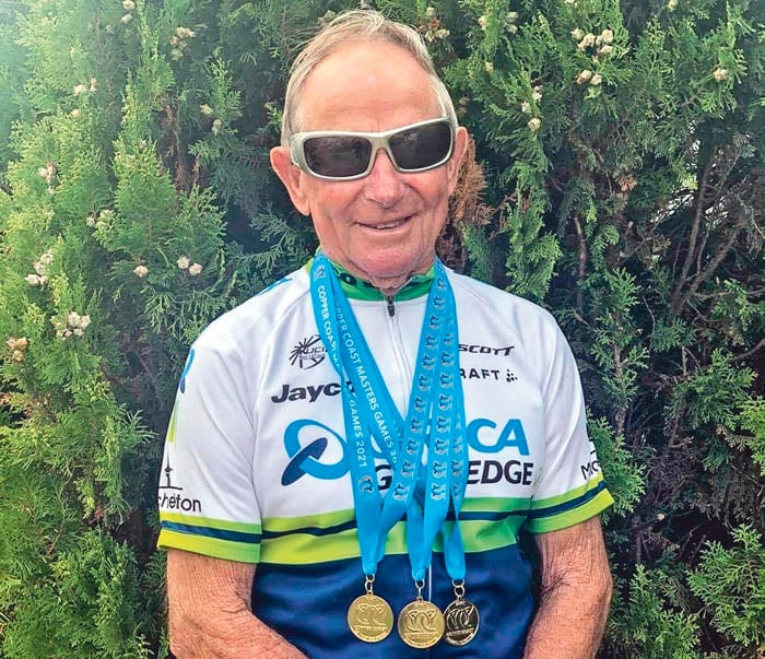 Master Malcolm wins triple gold