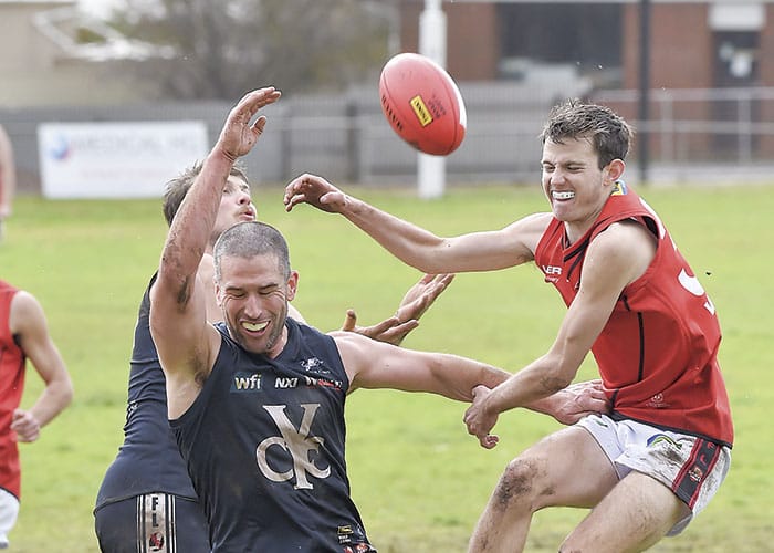 YPFL: Bloods survive Cougars’ late surge in Maitland mud bath