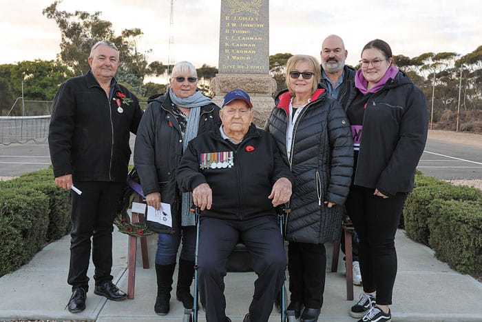 Honouring Cecil Thomas Peters in Alford
