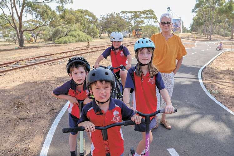 Young riders on track for safety at Bute