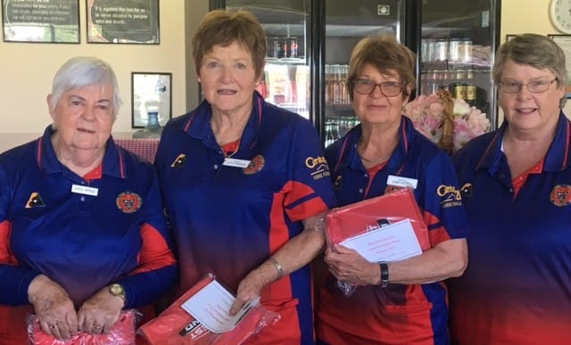 Bute Bowling Club women’s invitation fours