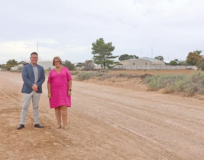 Dusty days numbered in Moonta Bay