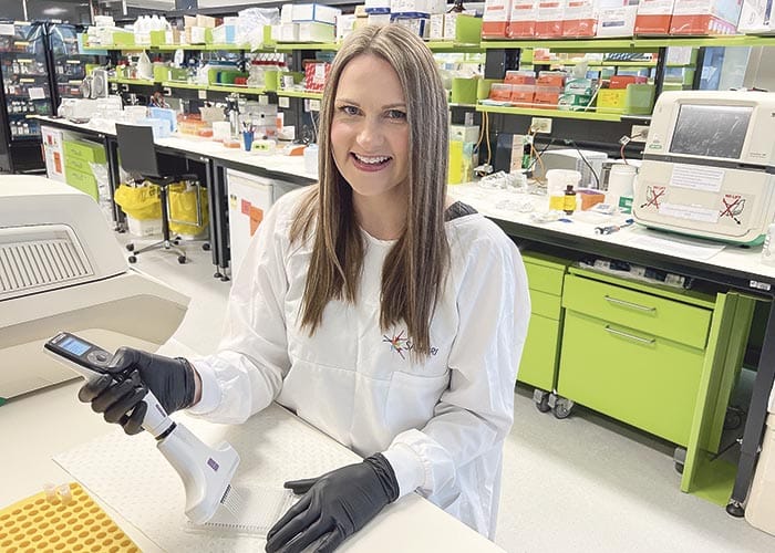 Joanna searching for a cure