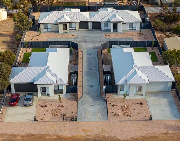 Key worker housing in Moonta Bay
