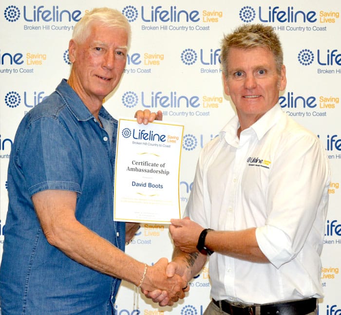 David a Lifeline ambassador