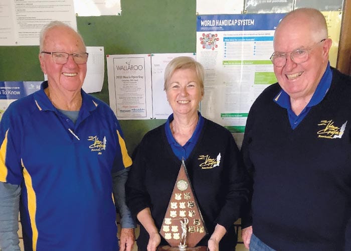 Breakthrough moment for golf shield