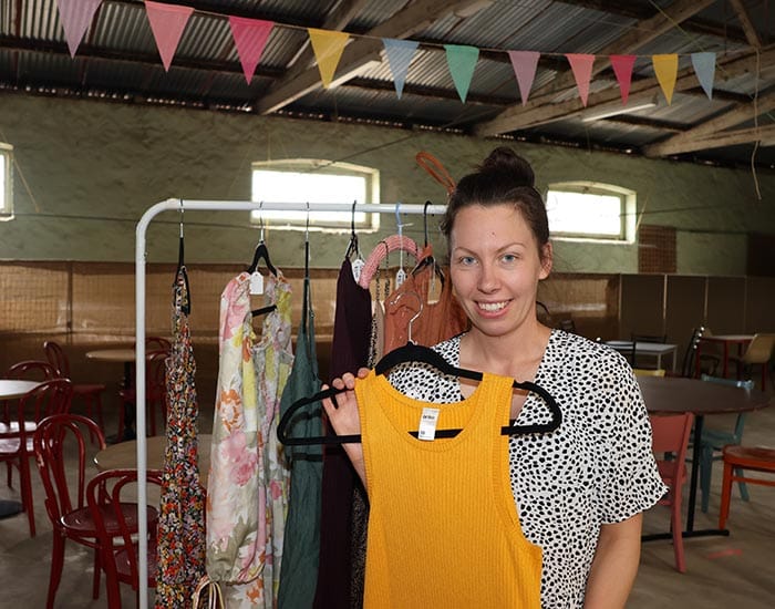 Preloved fashion market back in Kadina