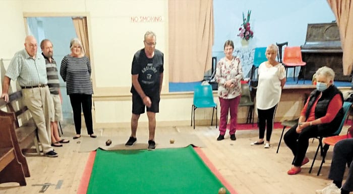Cross Roads indoor cush bowls