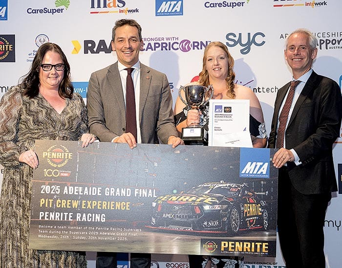 Emma Nicholls wins major honour at South Australian Apprentice Awards