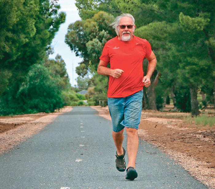 Masters athletics on track