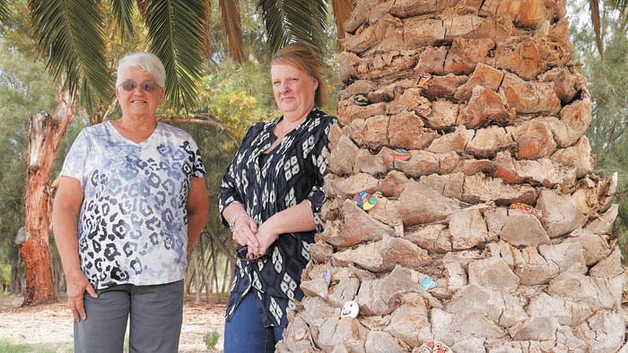Rocked by vandals