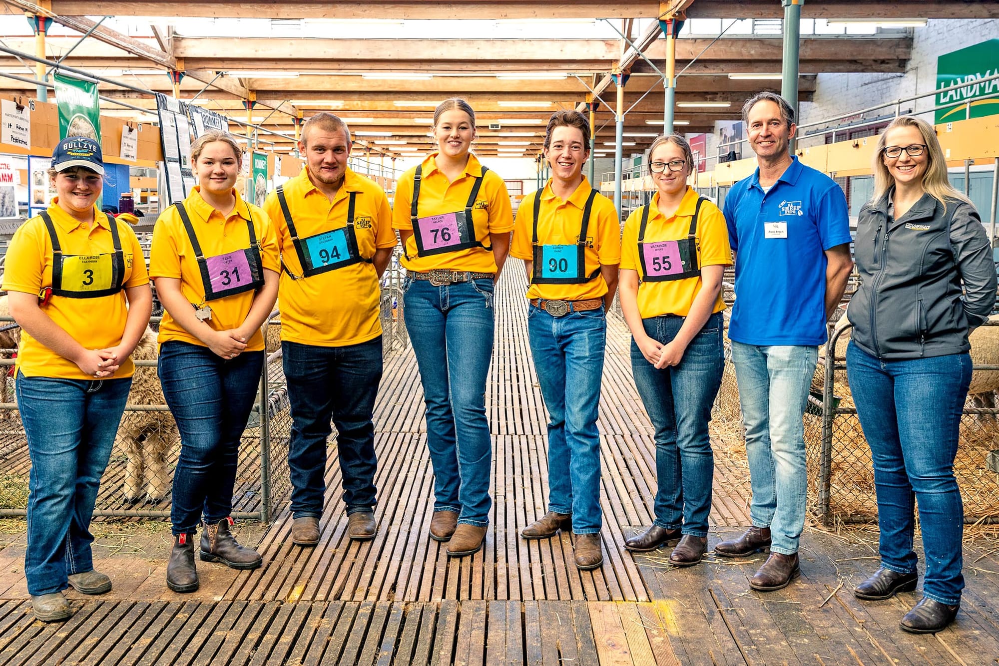 Youths at Sheep Expo