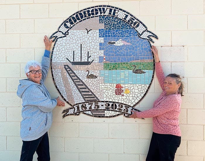 Mosaic marks Coobowie’s 150 years