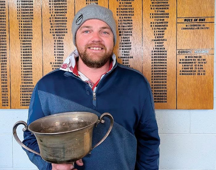 Warooka golfer Adam Murdock wins 20th straight club championship