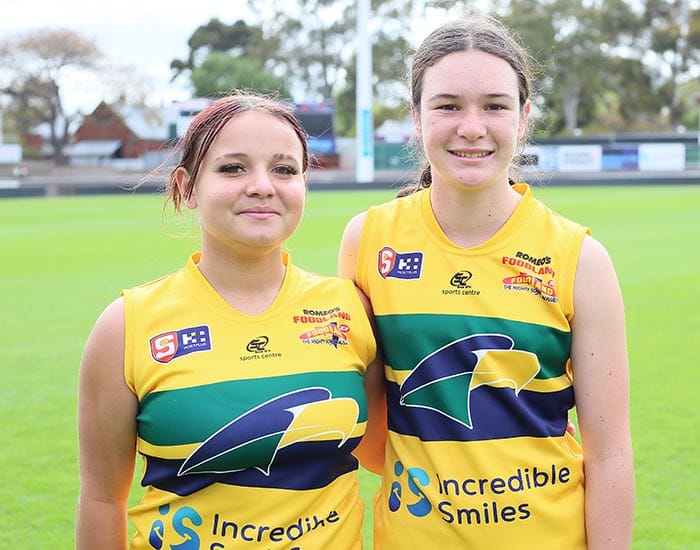 YP duo stand out at SANFL U15 girls carnival