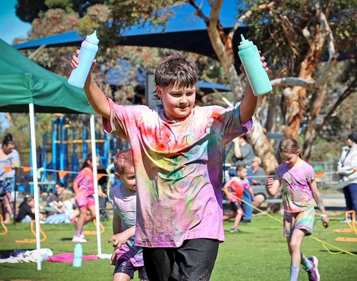 Colour run boosts nature play project