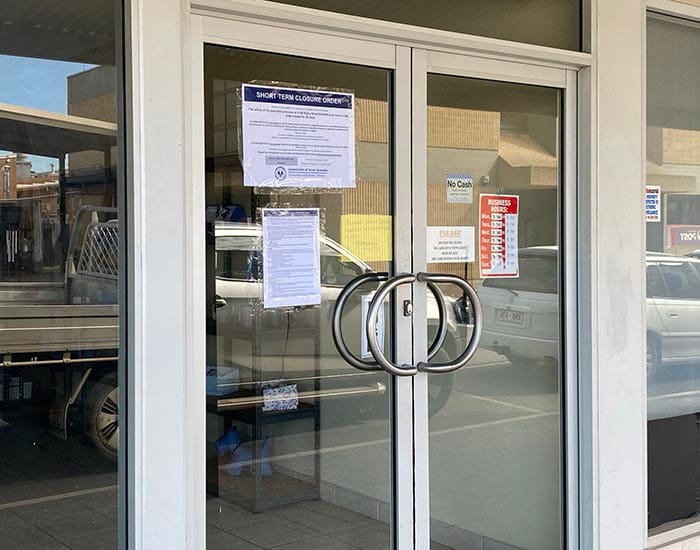 Police News... Shops shut down after tobacco raid