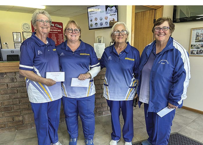 Bowls: Bute women’s fours invitational
