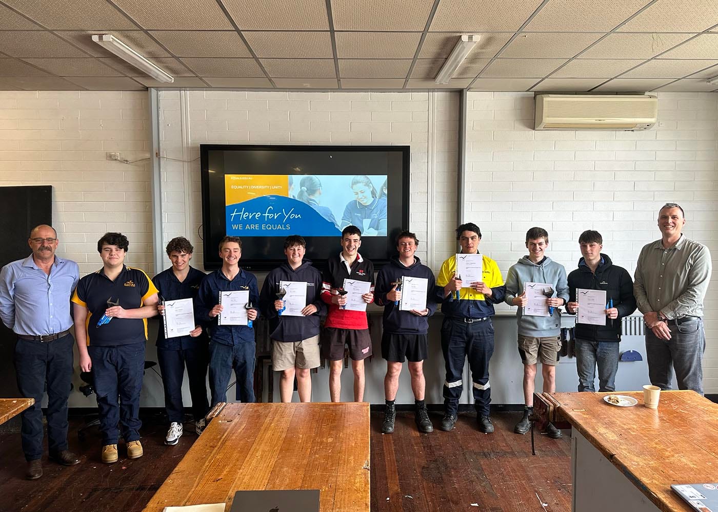 Electrotechnology program celebrates first cohort