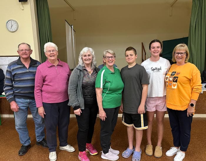 Cross Roads indoor cush bowls