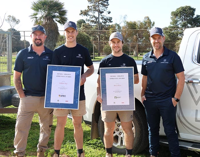 Double winners at apprentice awards