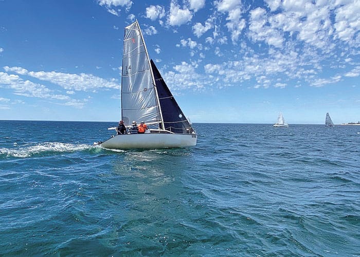On the water at Port Vincent