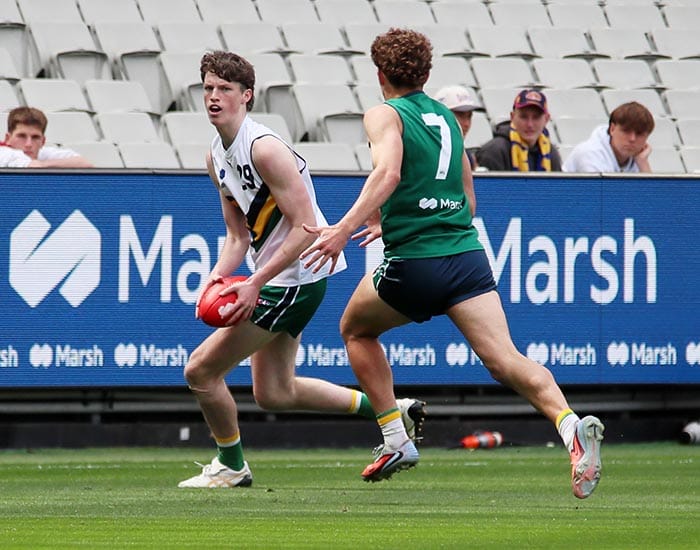 Mitch takes to the MCG
