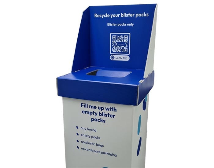 Keeping blister packs out of landfill