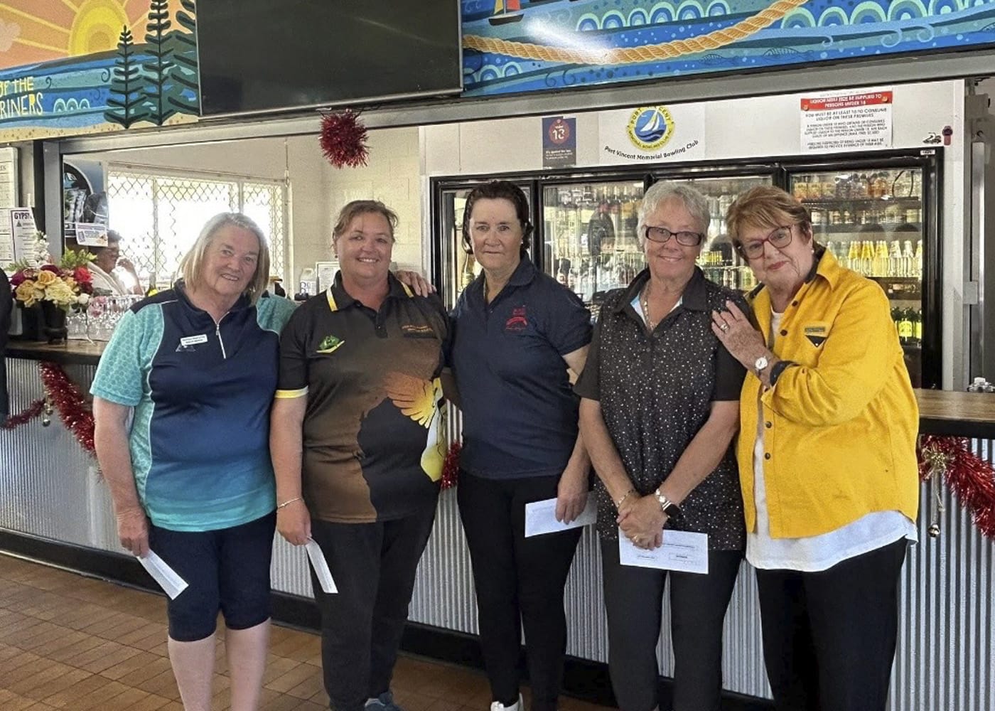 Bowls: Port Vincent women’s  foursomes tournament