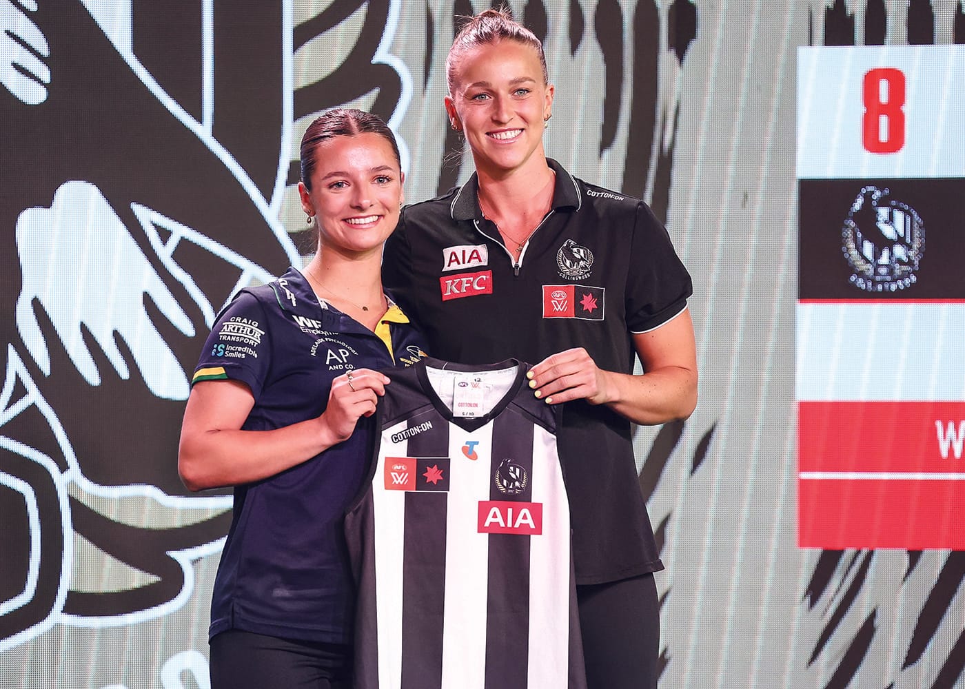 Bute export Trengove selected at pick eight by Collingwood