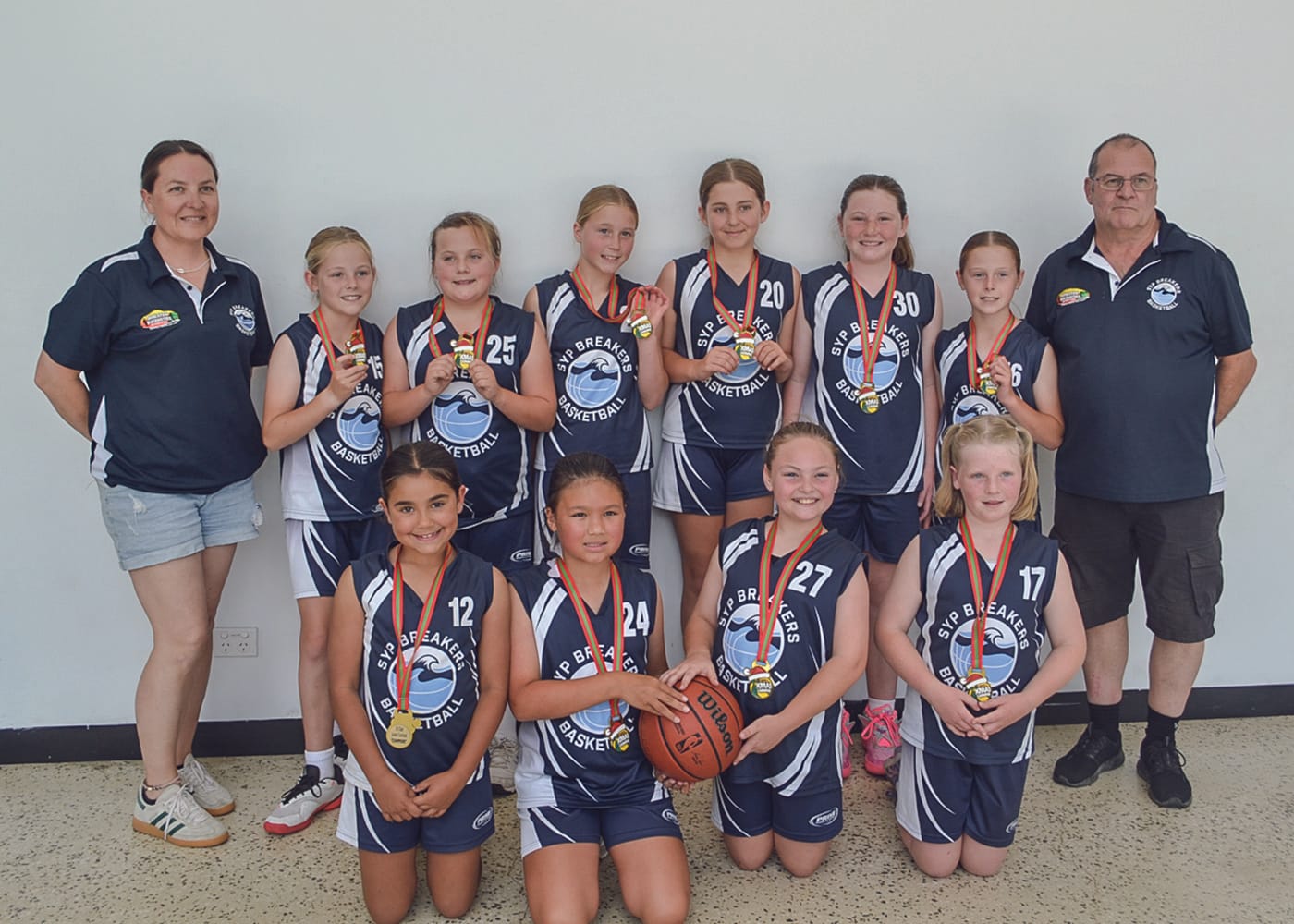 SYP teams at St Clair basketball carnival