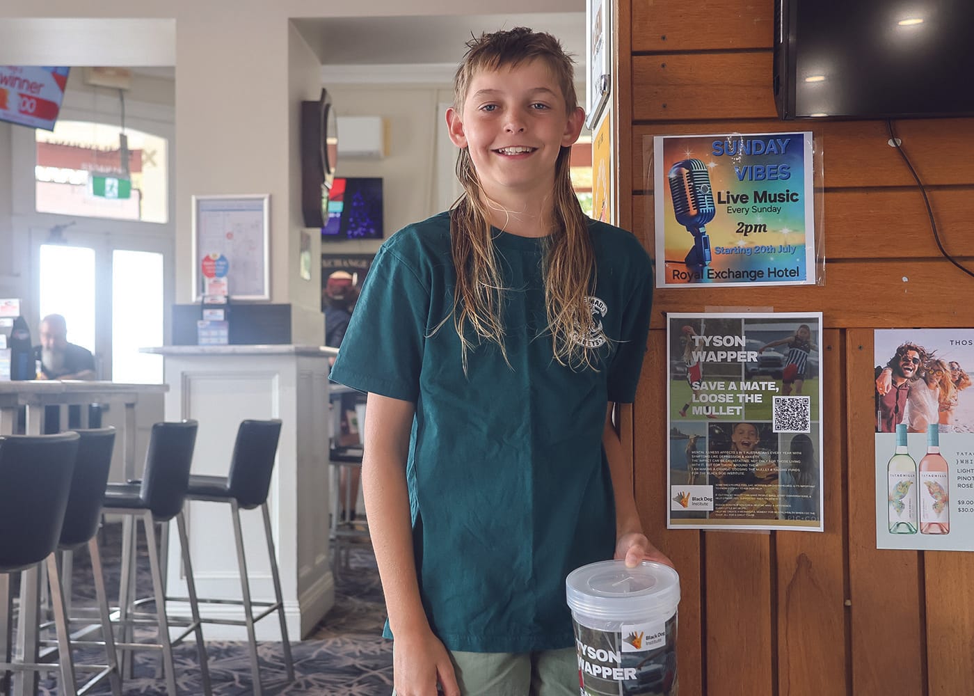 Tyson’s cut for charity