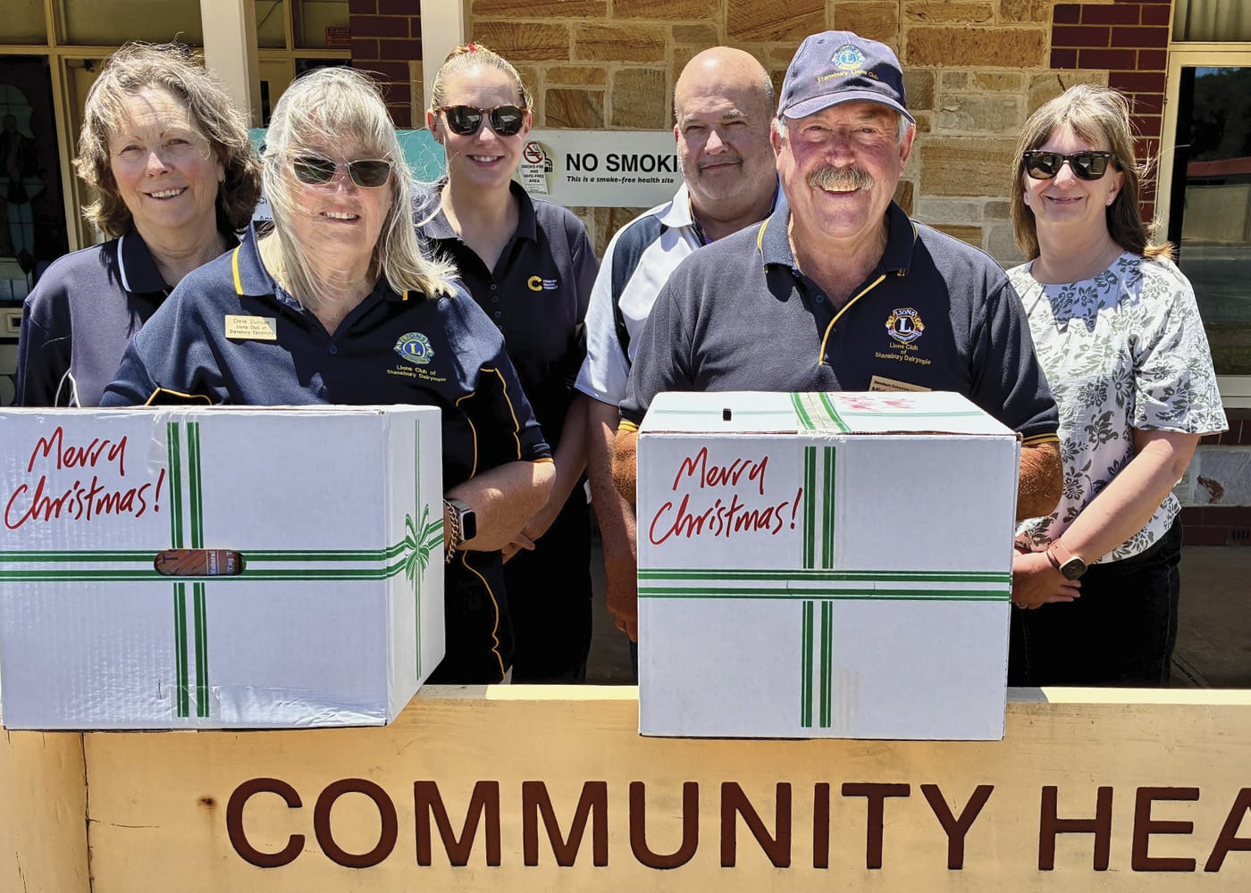 Stansbury Lions at work