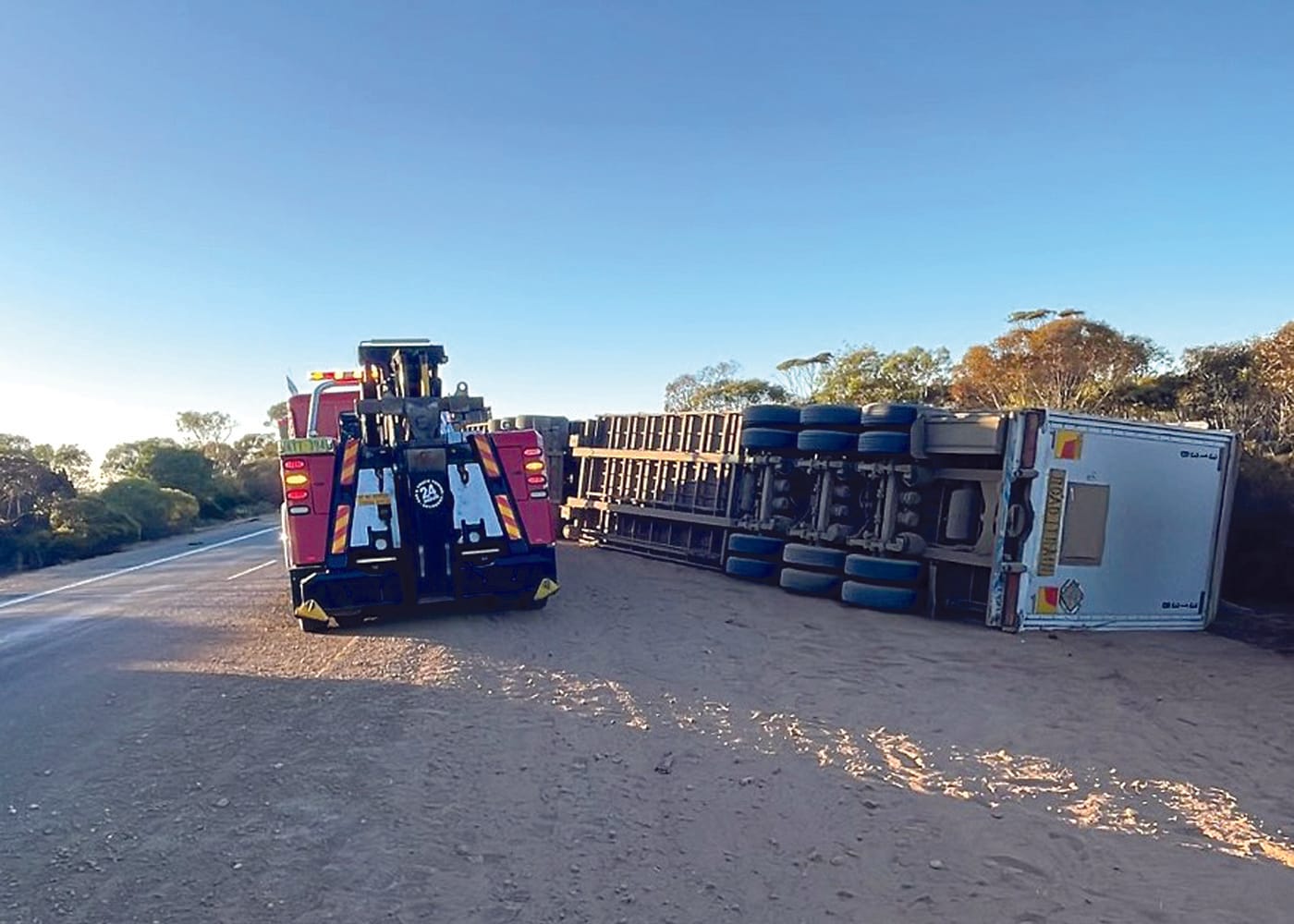 Crash at Maitland
