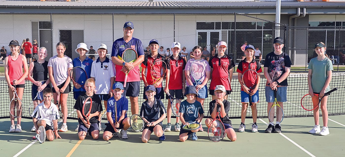Junior development tennis hits Kadina courts
