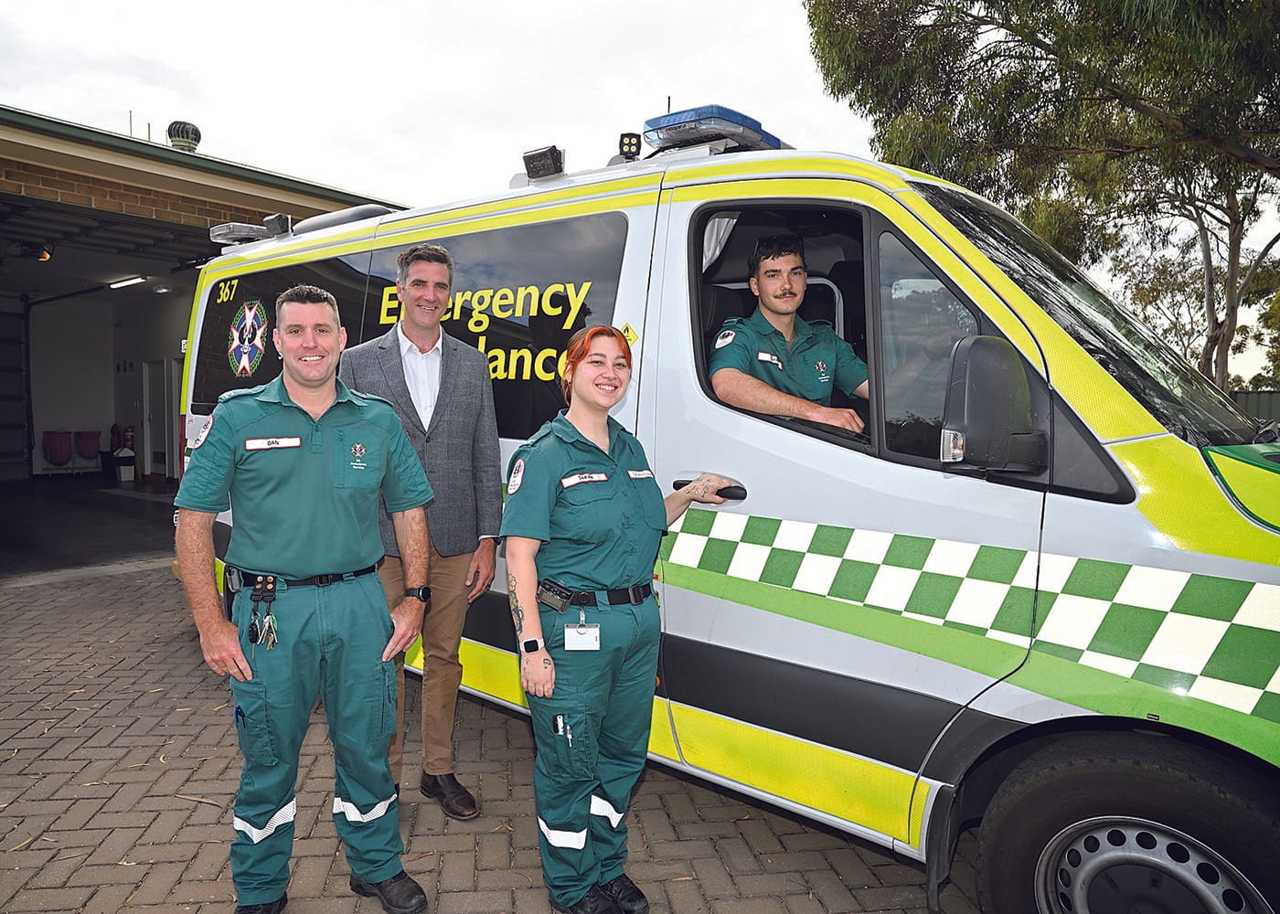 Station upgrade for Wallaroo ambos