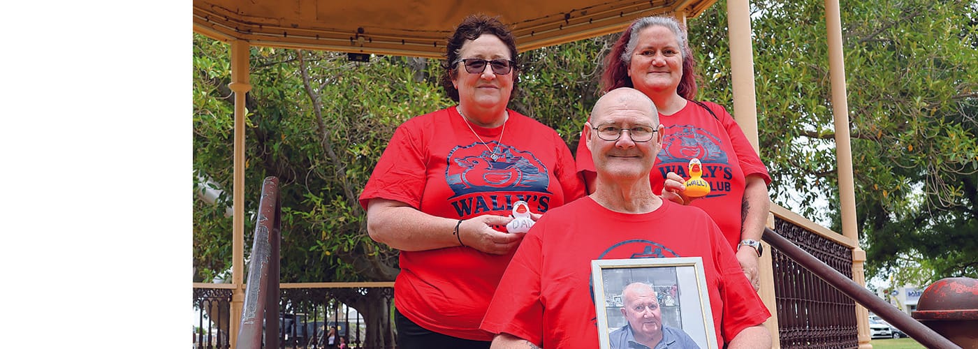 Rubber ducks take over the town