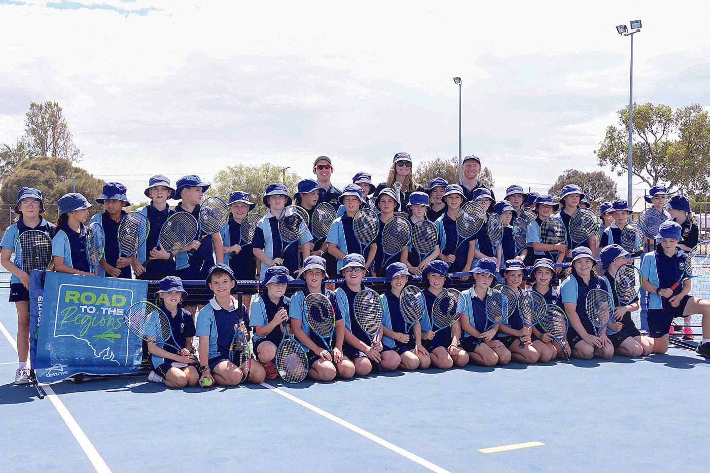 Award-winning school hosts Tennis SA