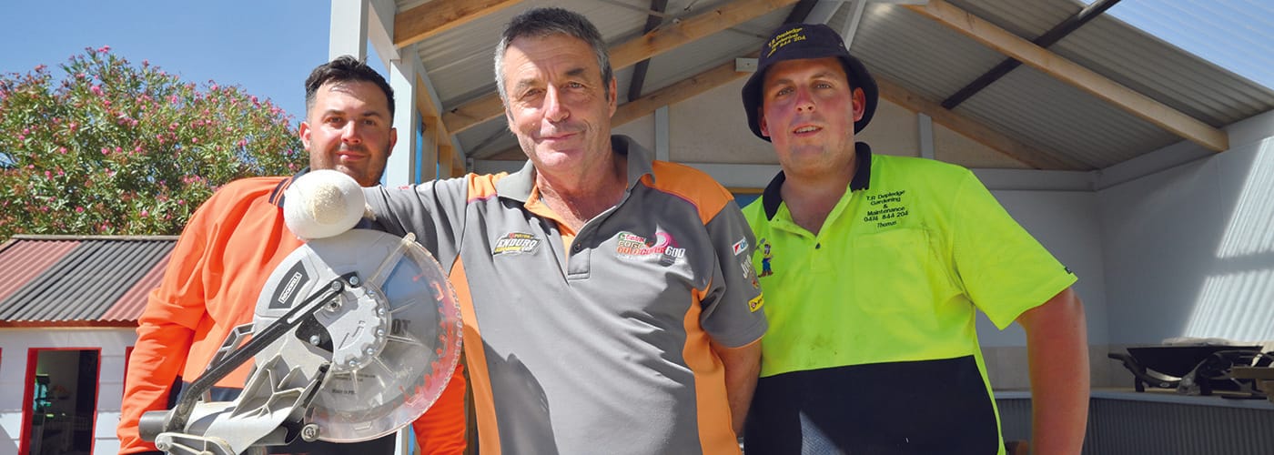 Tradie keen to get back on the tools